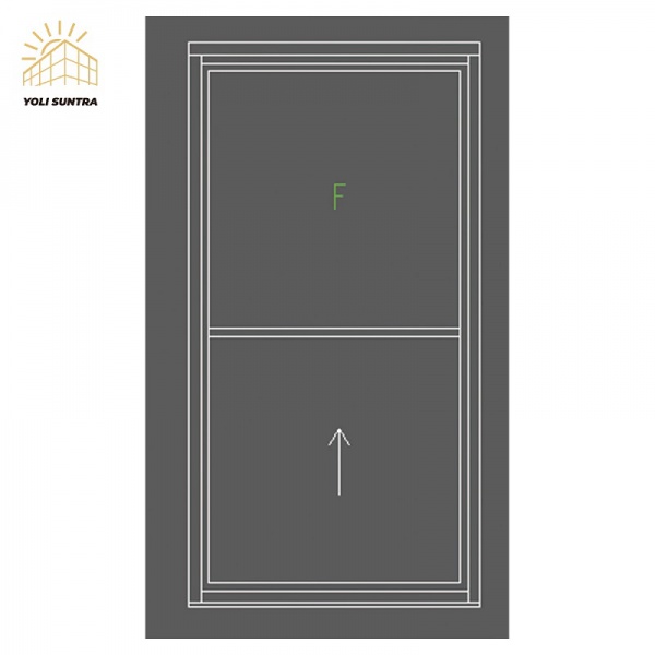 140 series single hung window