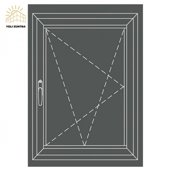 100 side-hinged windows