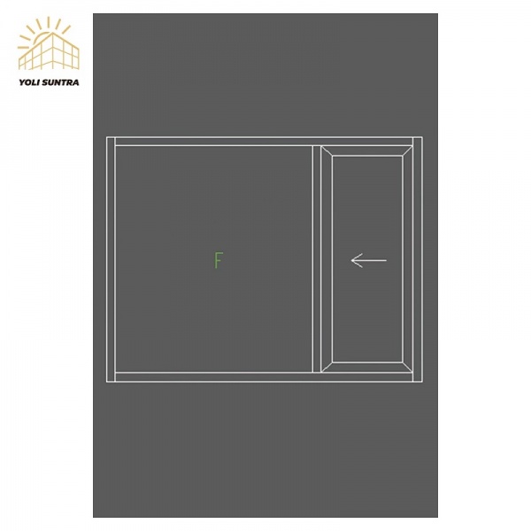 80 parallel sliding door
